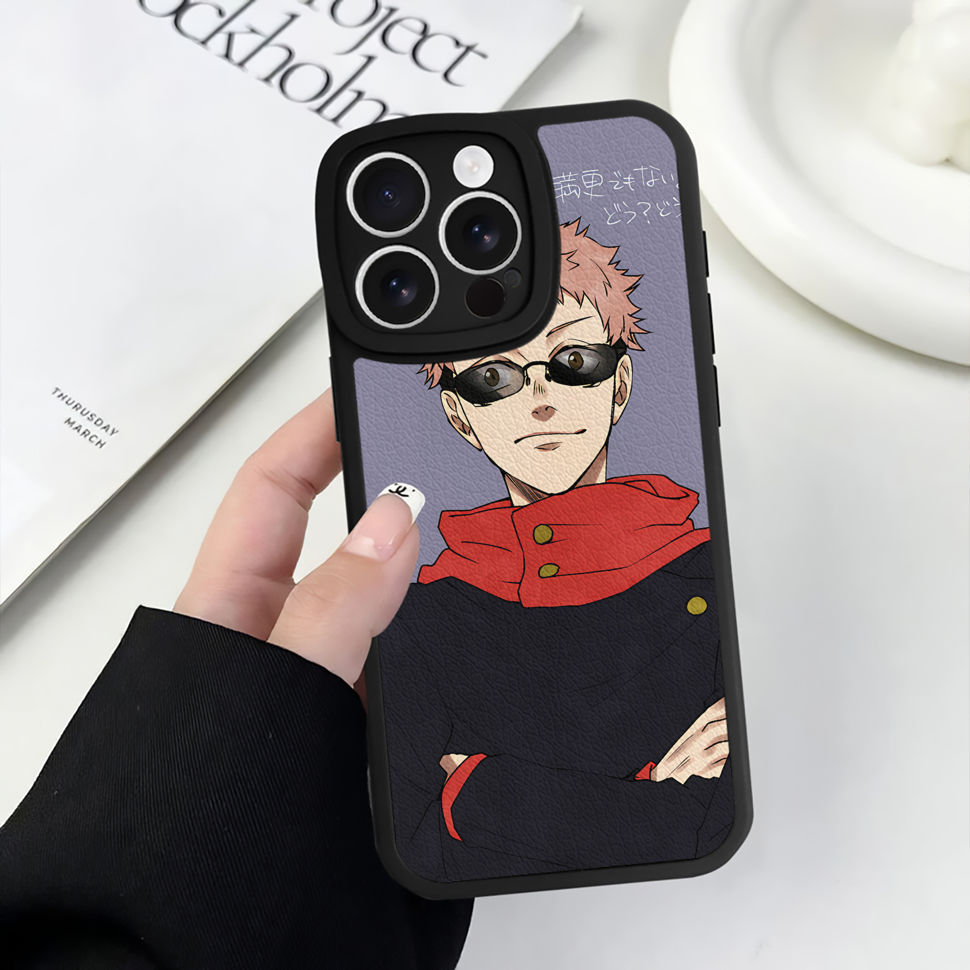 （画像用） SPY×FAMILY间谍家家酒 【iPhone 16シリーズ対応】シリコンスマホケース（レザー調） 材質：シリコン